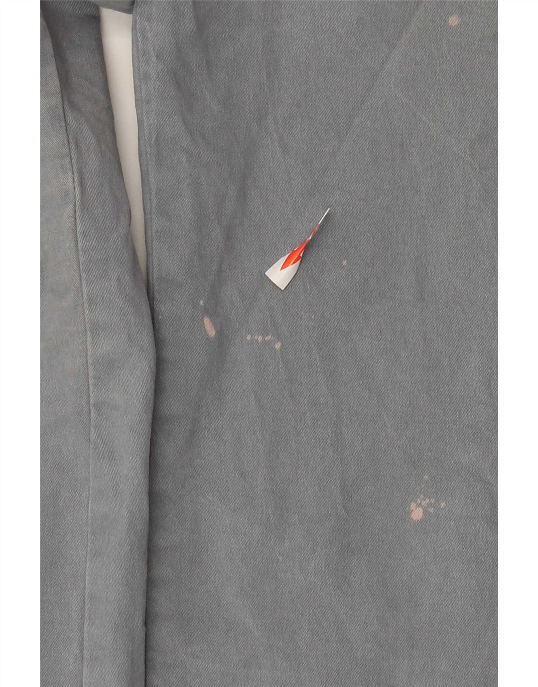 Pantaloni chino regolari da uomo Marks & Spencer W40 L33 cotone grigio