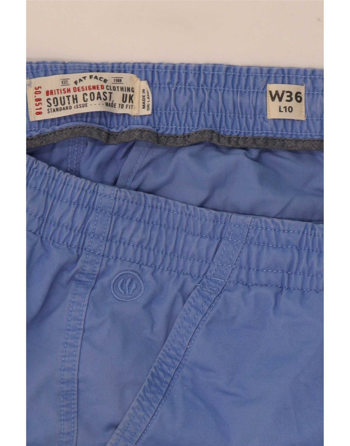 Pantaloncini chino da uomo Fat Face grandi W36 in cotone blu