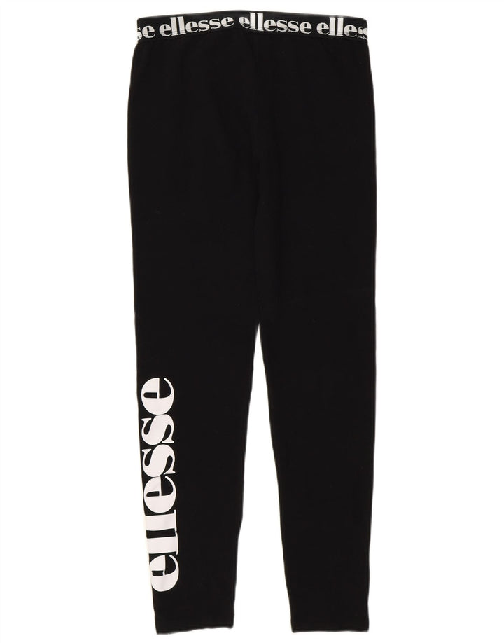 Leggings grafici da donna Ellesse UK 4 XS neri