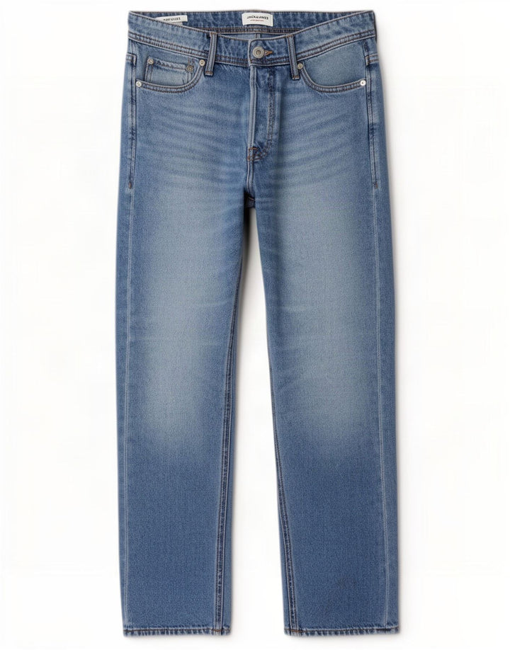 Jeans dritti Chris da uomo Jack & Jones W30 L32 cotone blu