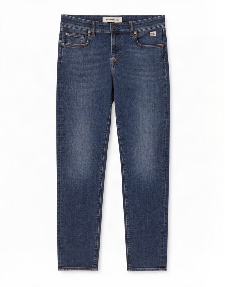 Jeans slim da uomo Roy Rogers W36 L30 Blu