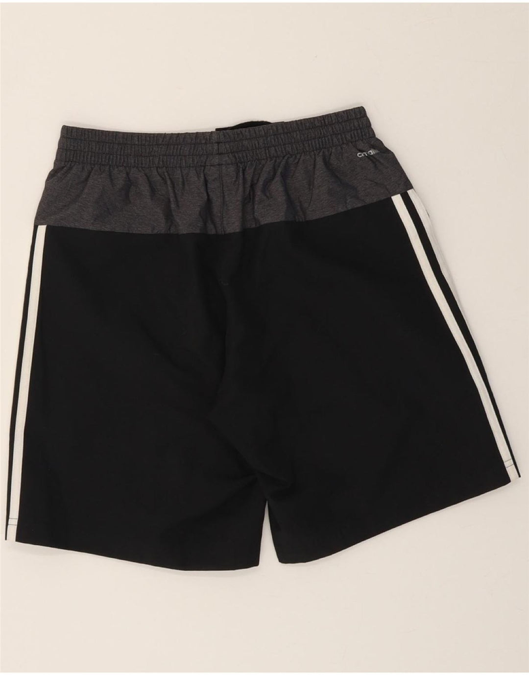 ADIDAS Mens Sport Shorts Small Black Polyester Vintage Adidas and Second-Hand Adidas from Messina Hembry 