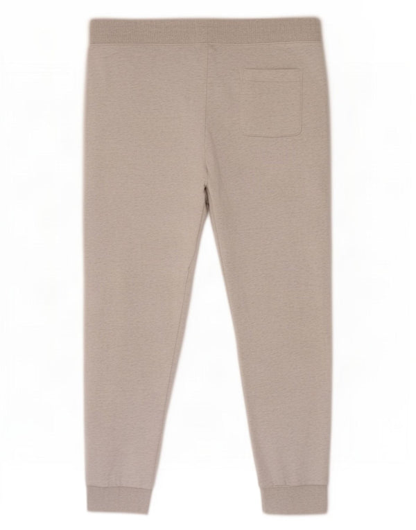 Pantaloni da tuta da uomo Marks & Spencer Joggers grandi cotone chiazzato grigio