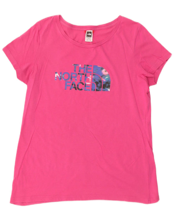T-shirt grafica da donna The North Face Top UK 18 XL Rosa
