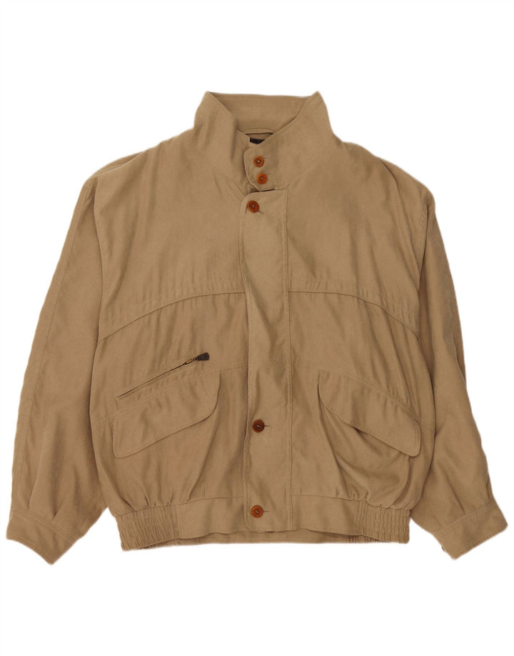 Giubbotto bomber da uomo LORD UK 42 XL Poliestere beige
