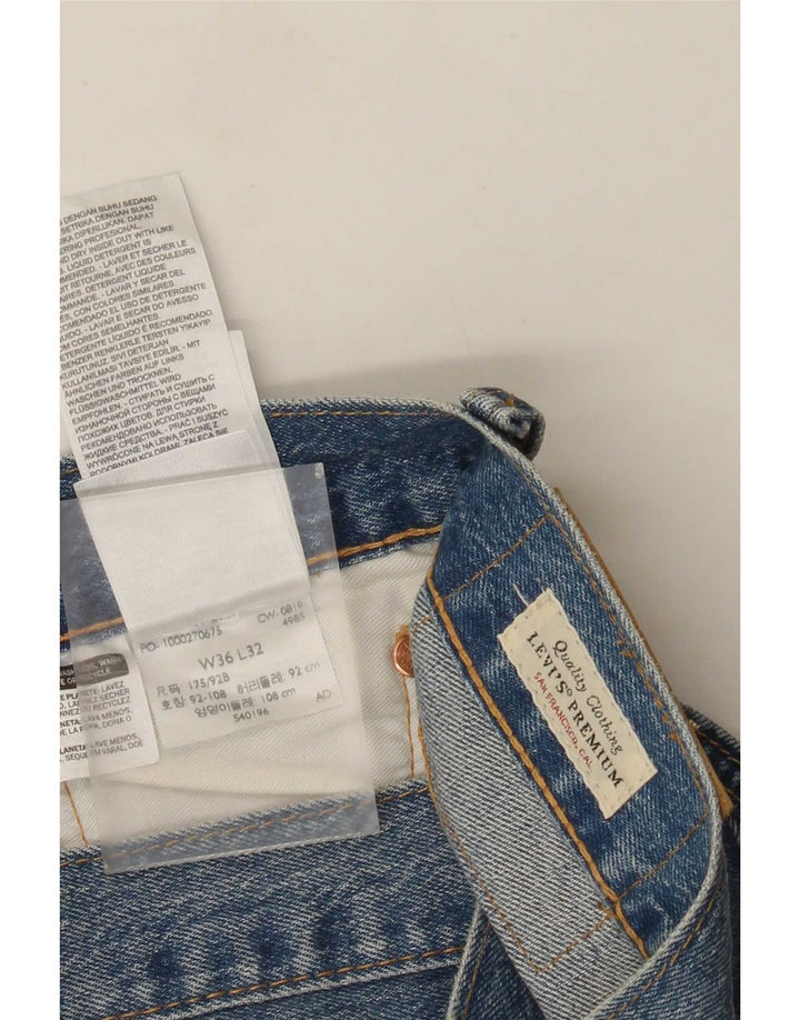 Levi's Uomo 501 Jeans dritti W36 L32 Cotone Blu