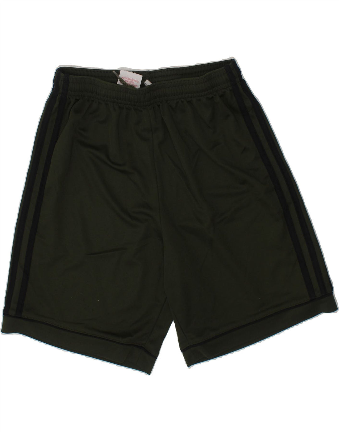 ADIDAS Boys Climalite Sport Shorts 13-14 Years  Green Polyester Vintage Adidas and Second-Hand Adidas from Messina Hembry 