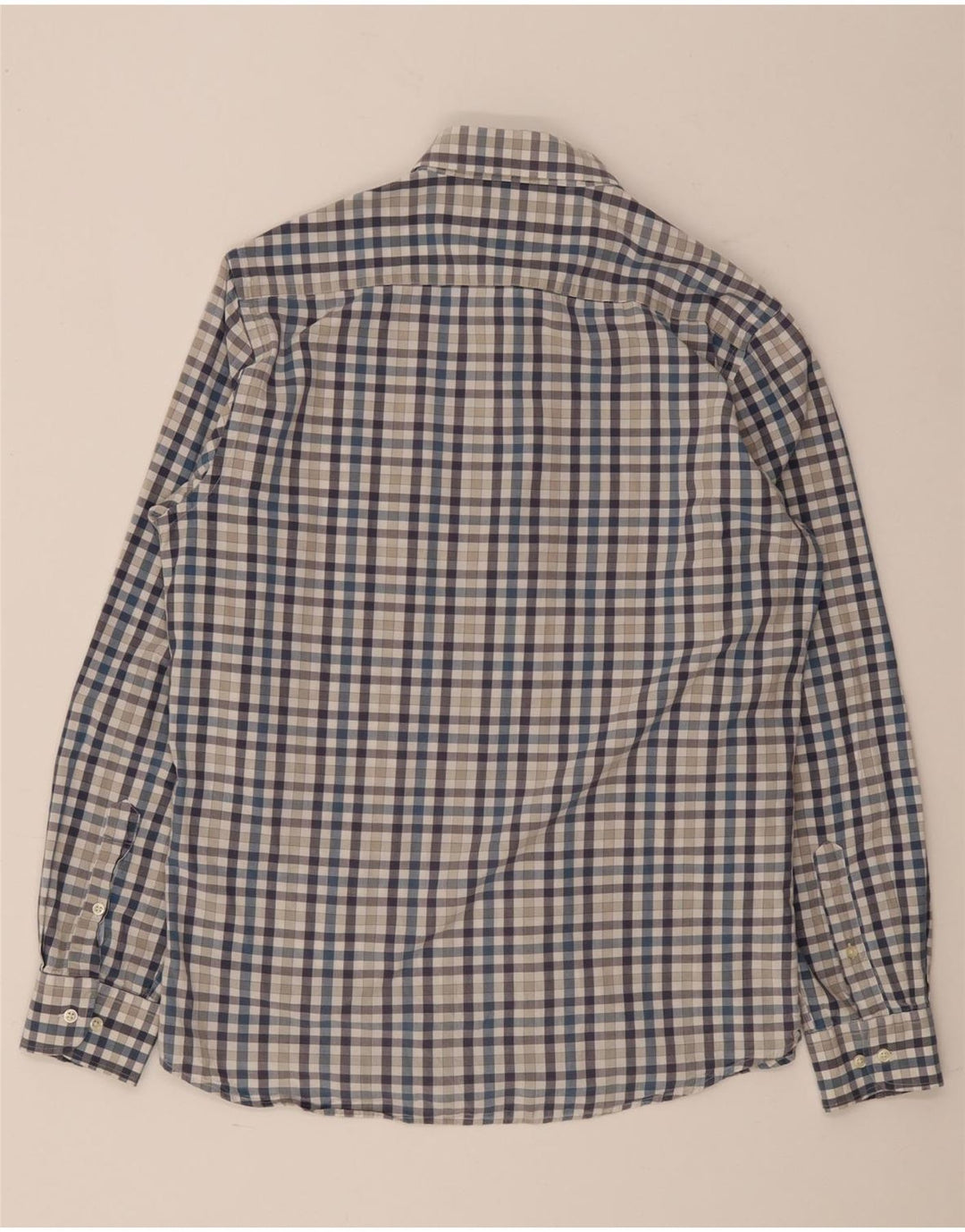 Camicia da uomo Barbour a quadretti blu medio