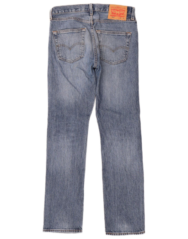 Levi's Uomo 501 Jeans dritti W28 L30 Cotone Blu