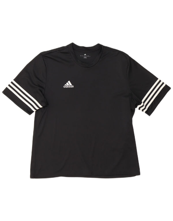 Maglietta Adidas Climalite da uomo XL nera