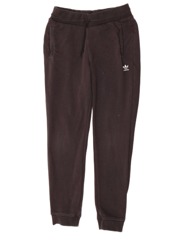 Pantaloni da tuta da donna Adidas Joggers UK 14 Large Black Cotton