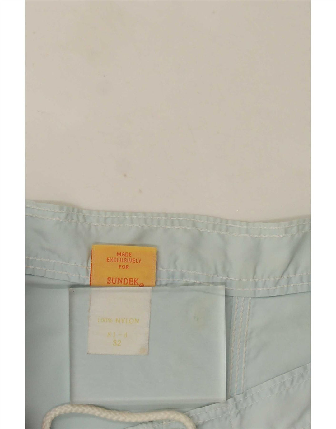 Pantaloncini da bagno da uomo Sundek in nylon color block blu medio