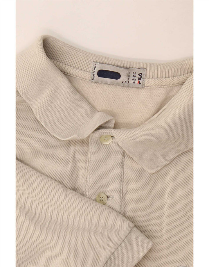 Polo da uomo Fila IT 50 Grigio medio
