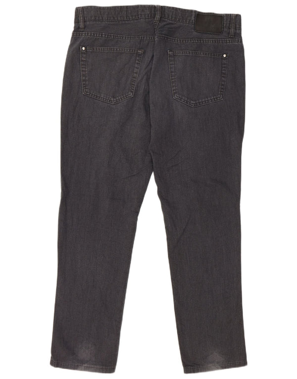 Jeans affusolati da uomo Hugo Boss W34 L28 cotone grigio