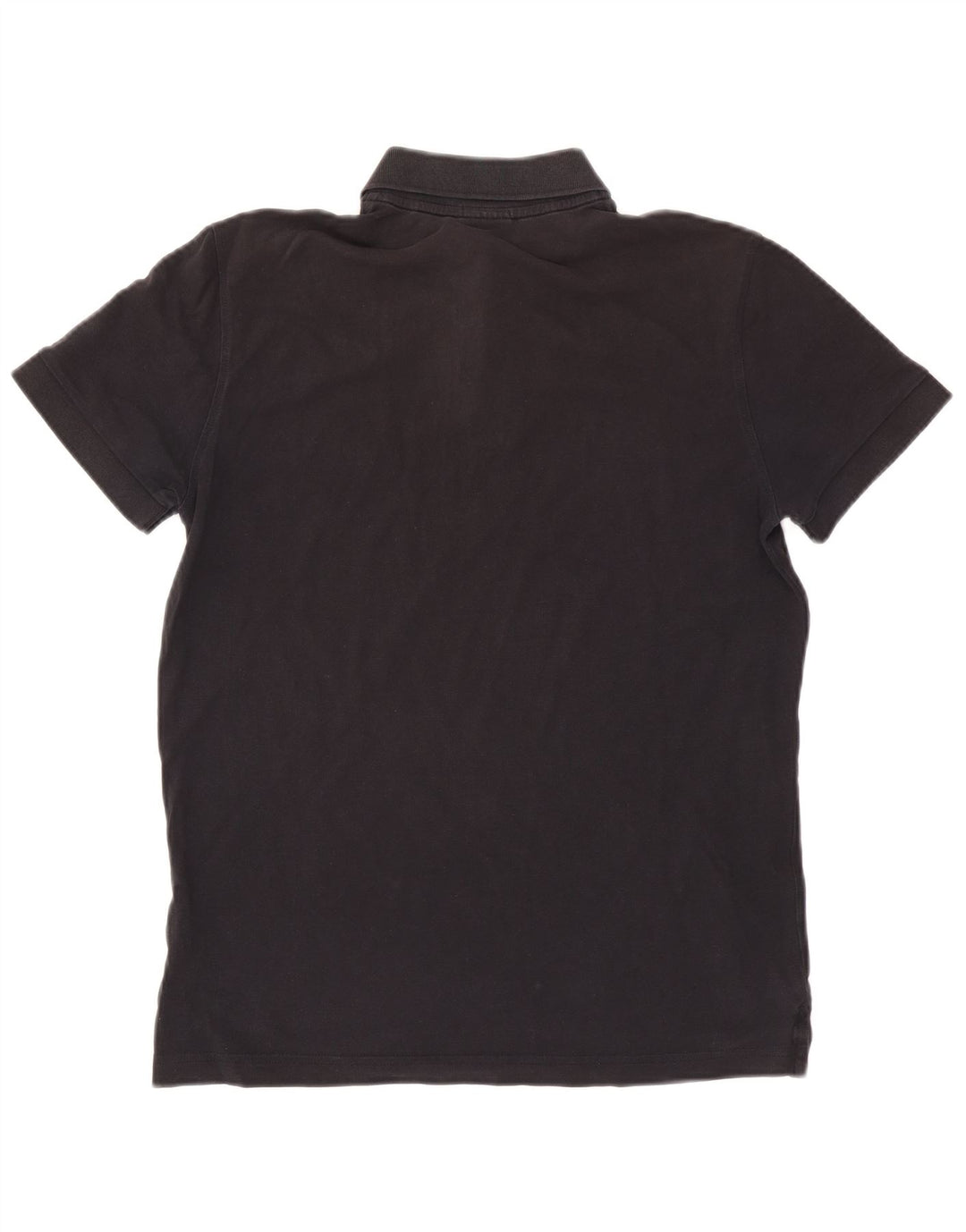 Polo da uomo Hugo Boss in cotone nero medio