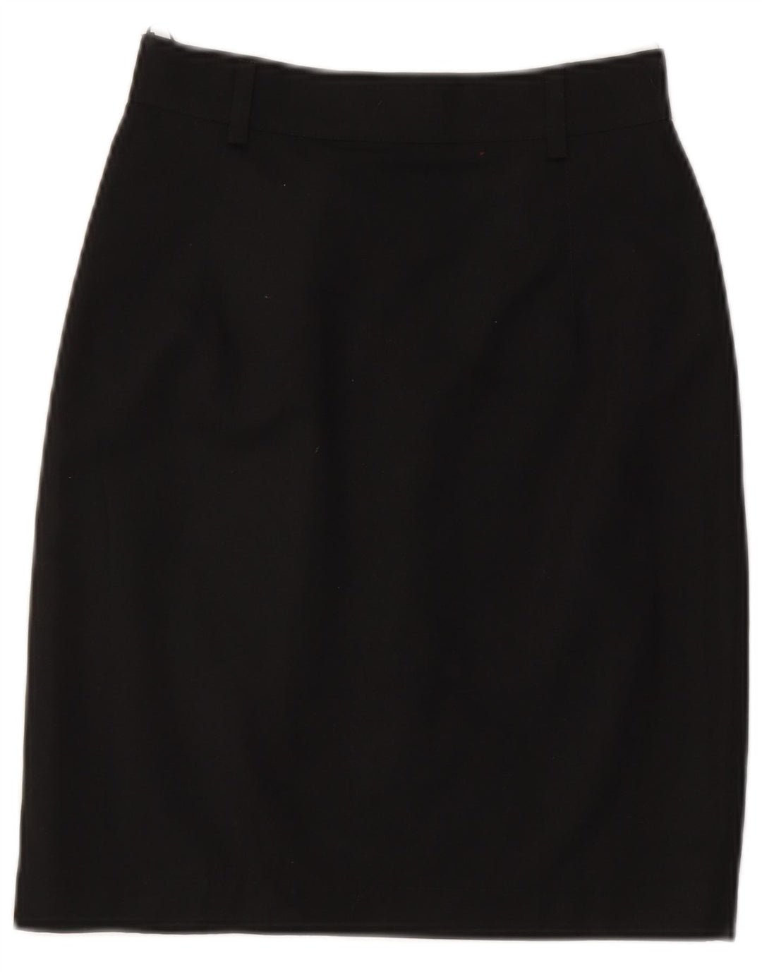 Gonna a tubino vintage da donna piccola W26 in poliestere nero