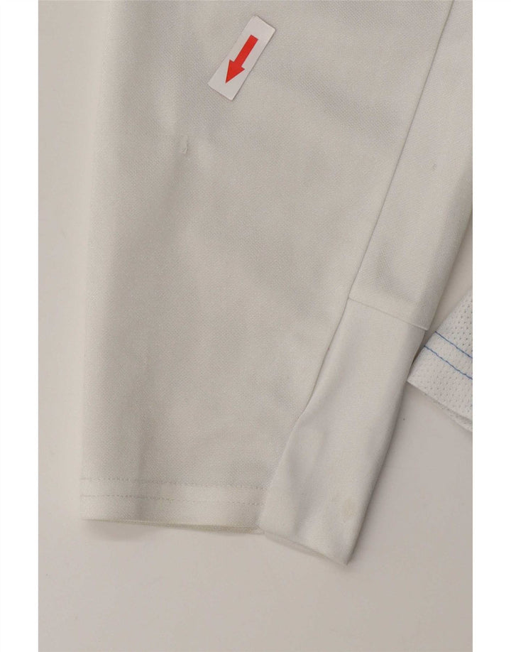 Maglia Puma Uomo Manica Lunga 2XL Blu Colorblock