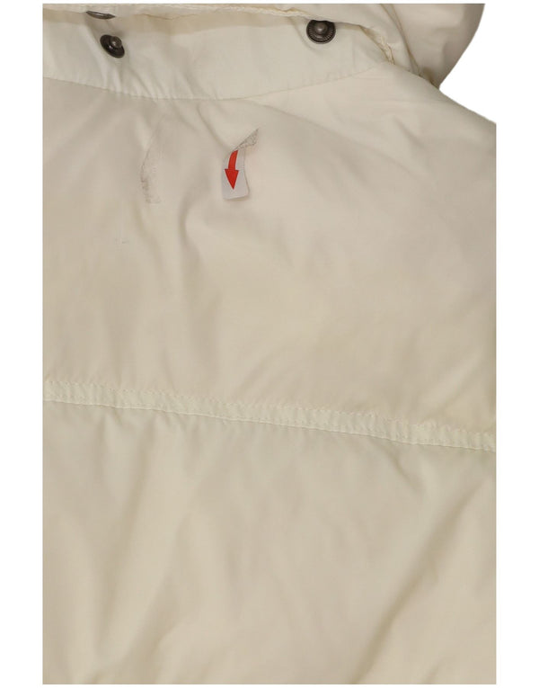Giacca imbottita con cappuccio Scotch & Soda da uomo Amsterdam Couture UK 40 grande bianca