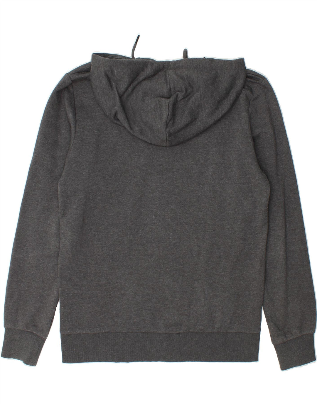 JACK & JONES Mens Core Zip Hoodie Sweater Medium Grey Cotton Vintage Jack & Jones and Second-Hand Jack & Jones from Messina Hembry 