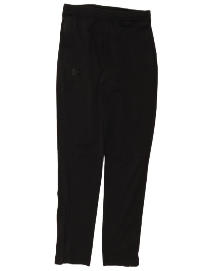 Pantaloni da tuta aderenti da uomo Under Armour piccoli in poliestere nero