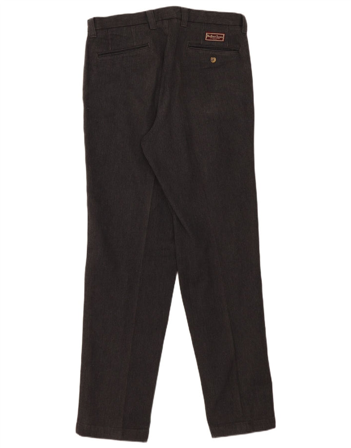 Pantaloni casual regolari da uomo Marlboro Classics W34 L33 poliestere grigio