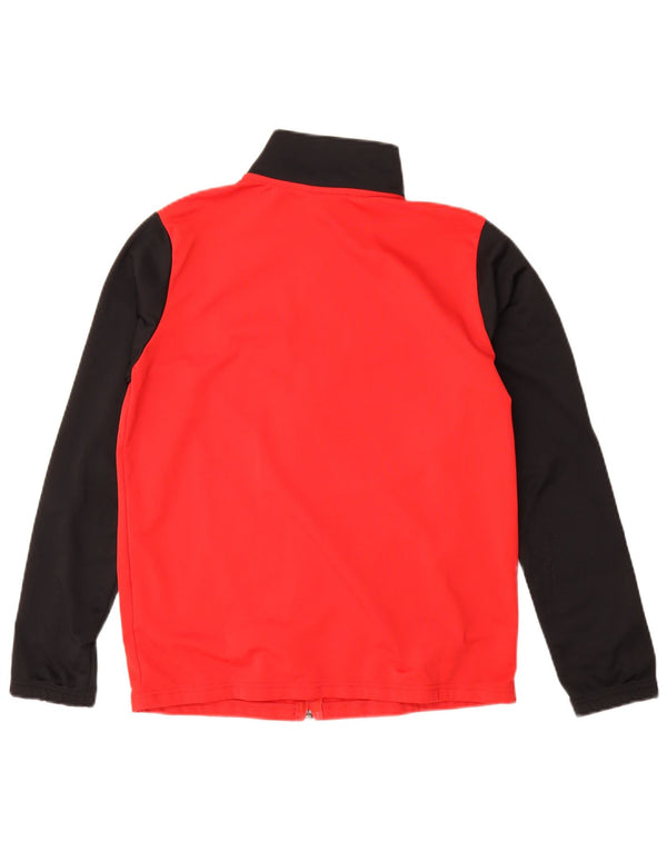 Giacca da tuta Nike da ragazzo, 13-14 anni, XL, in poliestere color block rosso