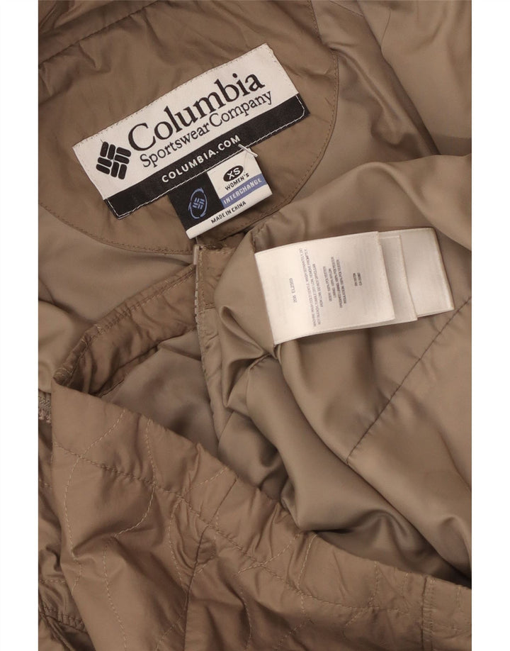 Giacca trapuntata Interchange da donna COLUMBIA UK 6 XS Poliestere beige