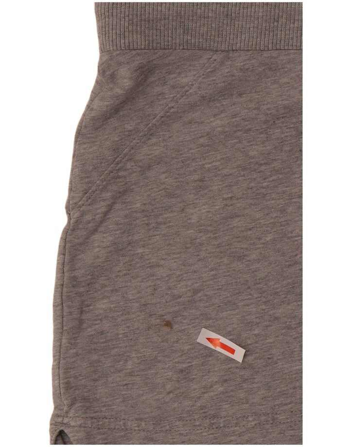 Pantaloncini sportivi Nike da donna UK 12/14 Cotone grigio medio