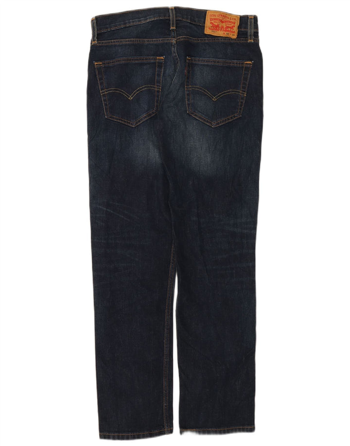 Levi's Uomo 511 Slim Jeans W32 L30 Blu Navy Cotone