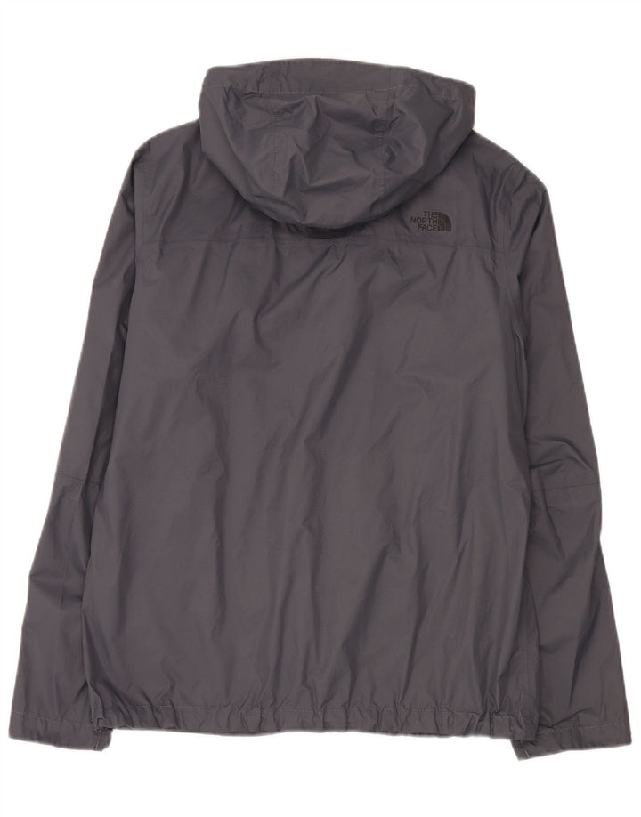Giacca antipioggia da uomo con cappuccio The North Face UK 38 Nylon grigio medio