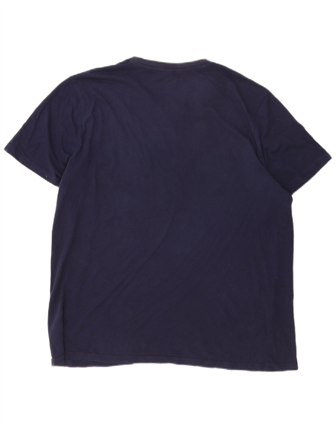 T-shirt grafica da uomo con vestibilità regolare Lee, taglia grande, in cotone blu navy