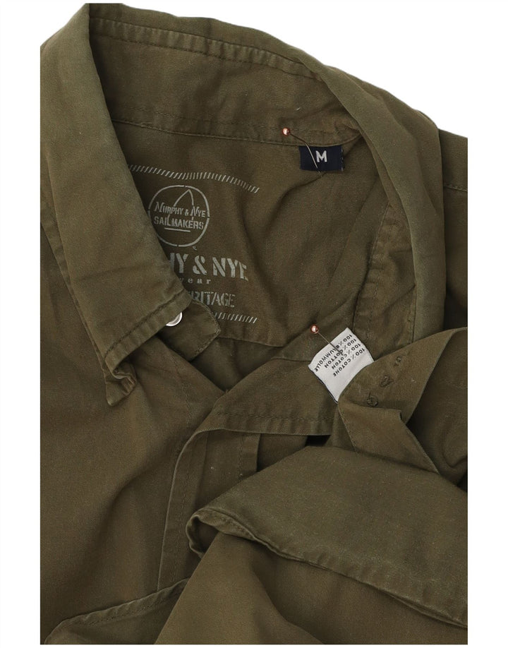 Murphy & Nye Camicia Heritage da uomo in cotone kaki medio