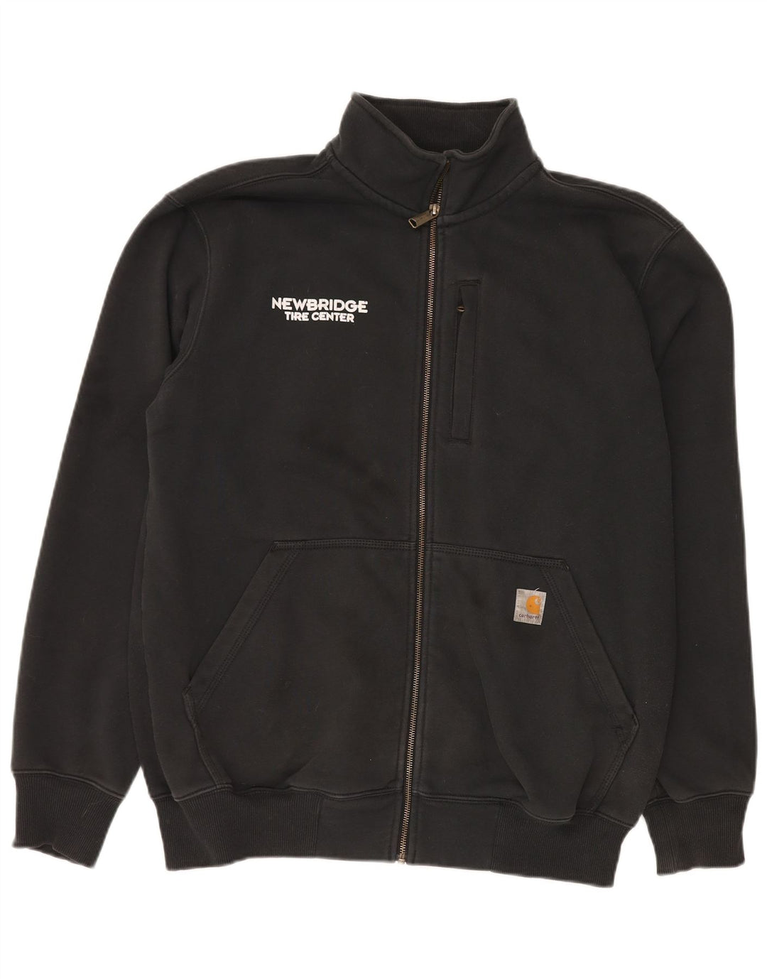 CARHARTT Giacca da tuta grafica originale da uomo in cotone nero medio