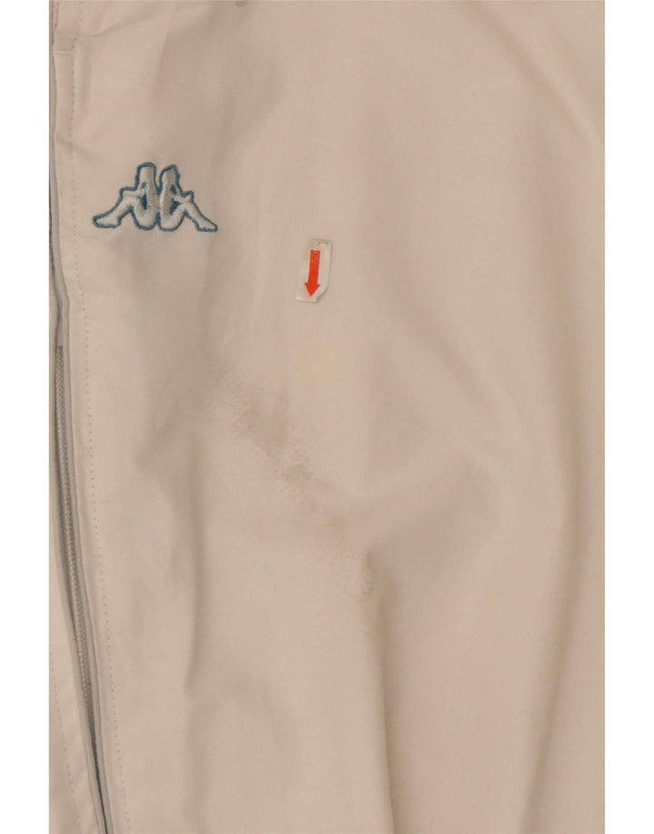 Pantaloni Tuta da Ragazzo Kappa Joggers 15-16 Anni XL Poliestere Bianco