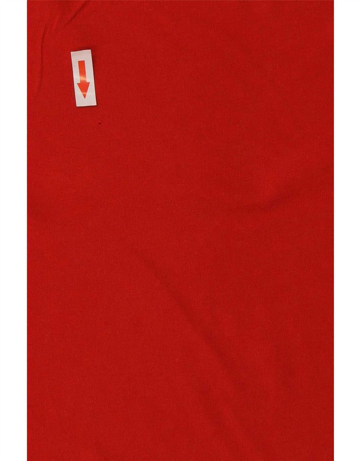 T-shirt da uomo Nike Top Large rossa in cotone