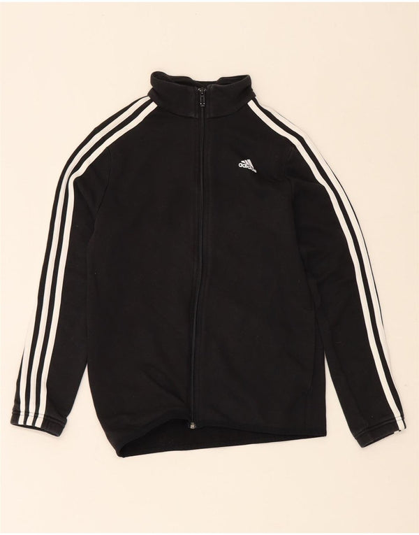 Giacca da tuta da ragazzo Adidas 11-12 anni in poliestere nero