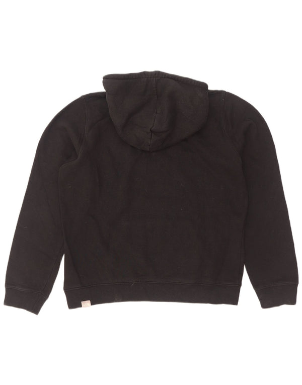 Felpa con cappuccio grafica da donna The North Face UK 16 grande cotone nero