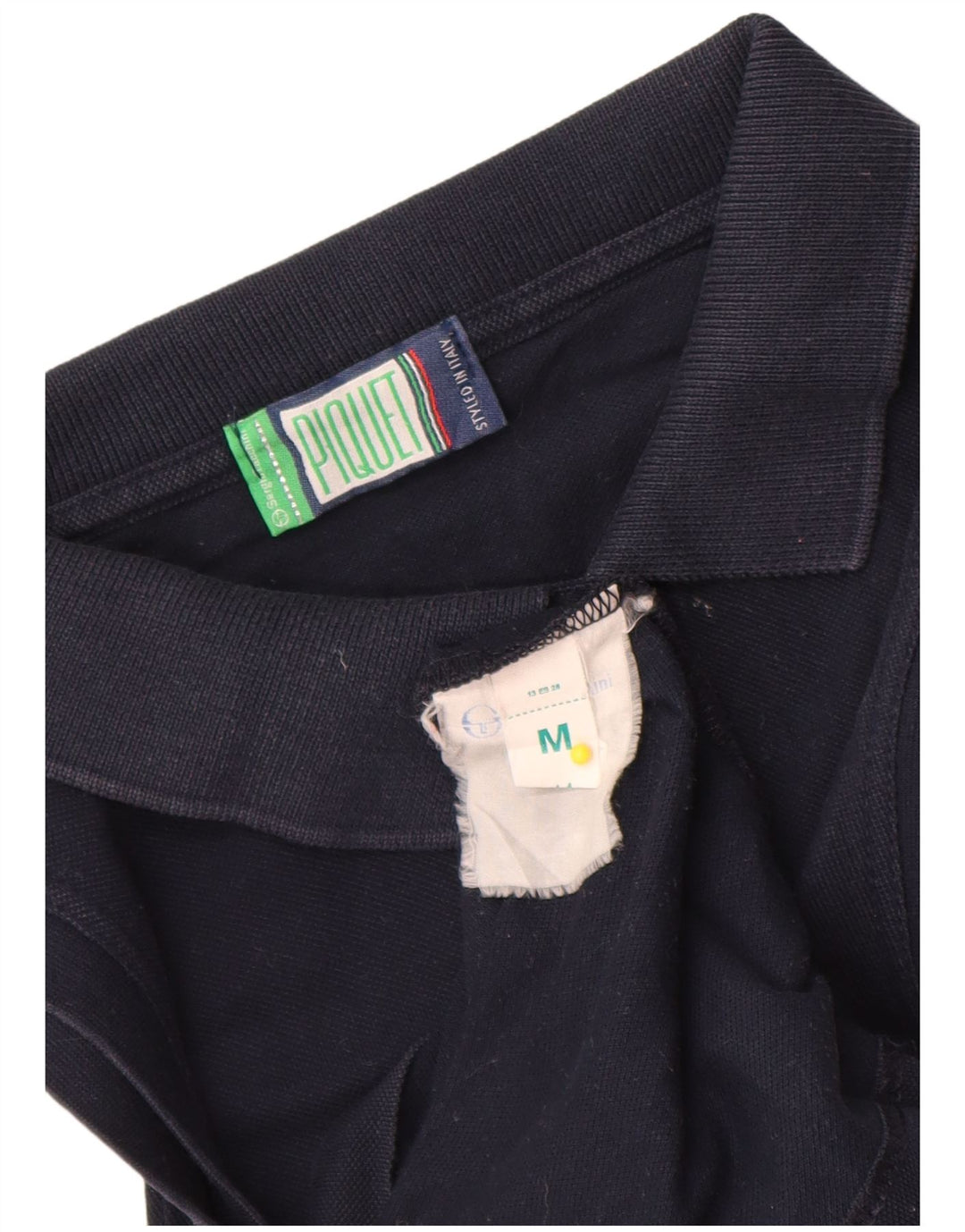 Sergio Tacchini Camicia senza maniche da donna Camicetta UK 12 Medio Blu Navy