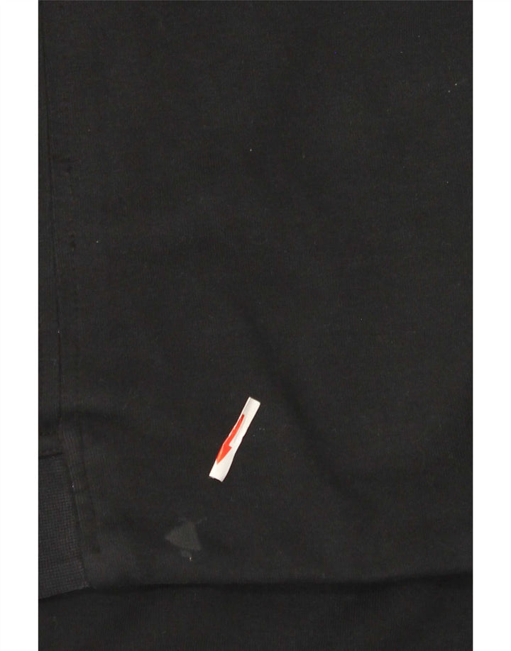 Felpa con cappuccio e zip oversize da donna Nike UK 10 piccola nera