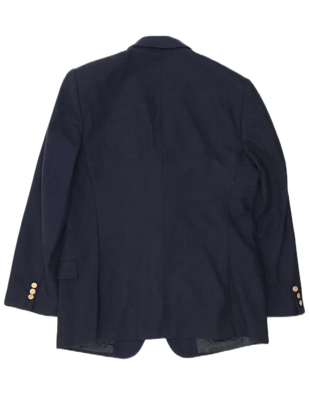Giacca blazer da uomo a 2 bottoni Valentino UK 40 grande blu navy