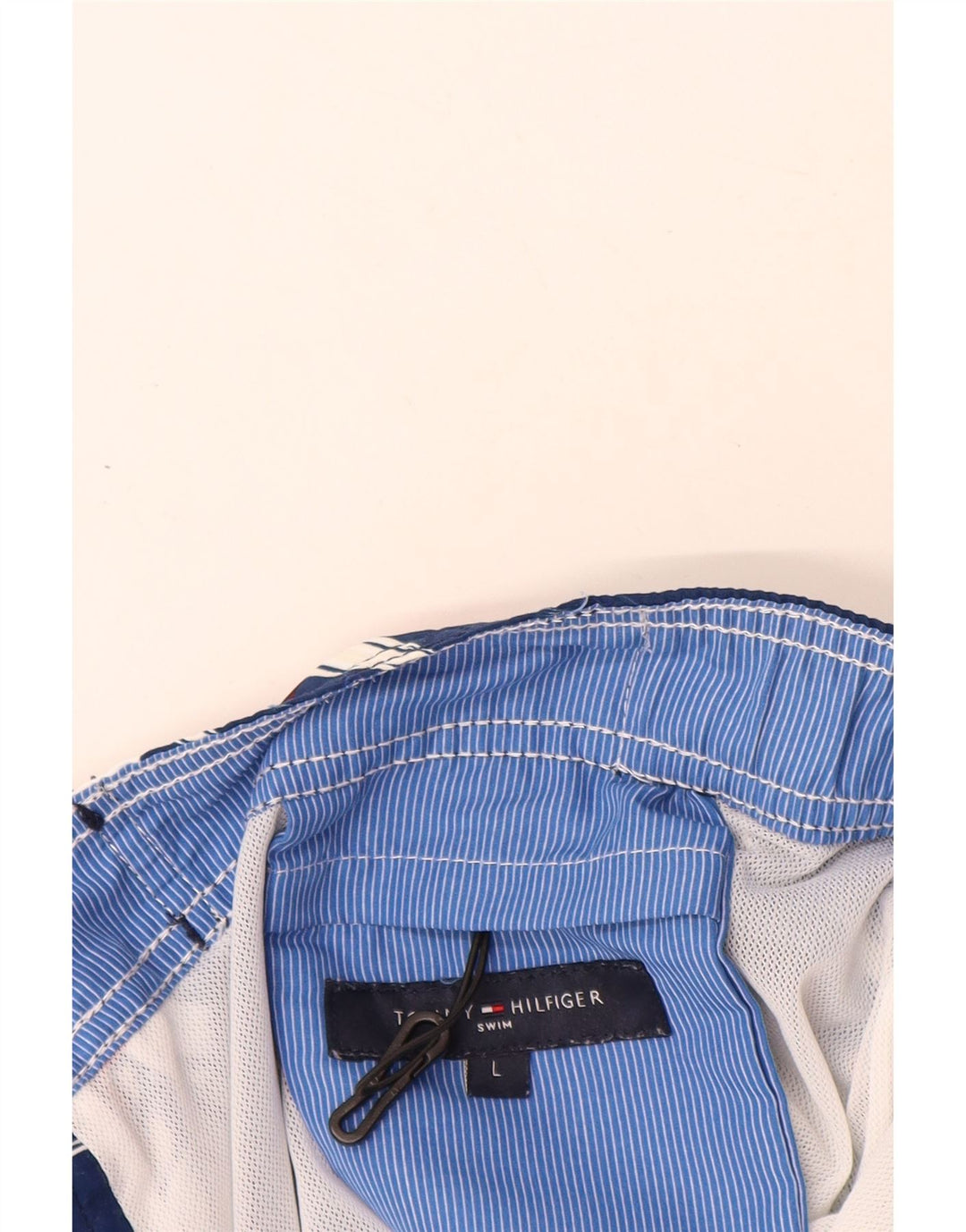 TOMMY HILFIGER Pantaloncini da bagno da uomo Grandi poliestere floreale blu navy