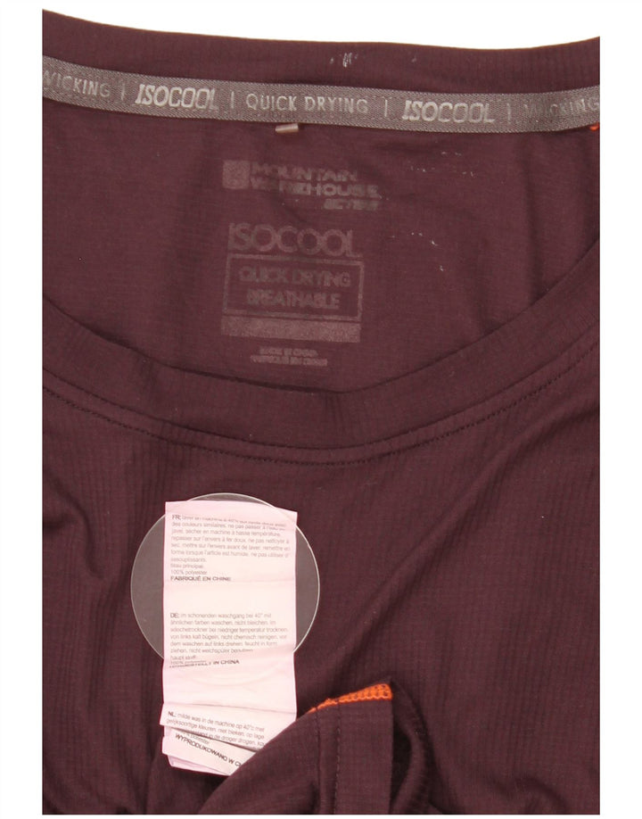 T-shirt da uomo Mountain Warehouse Top XL poliestere marrone