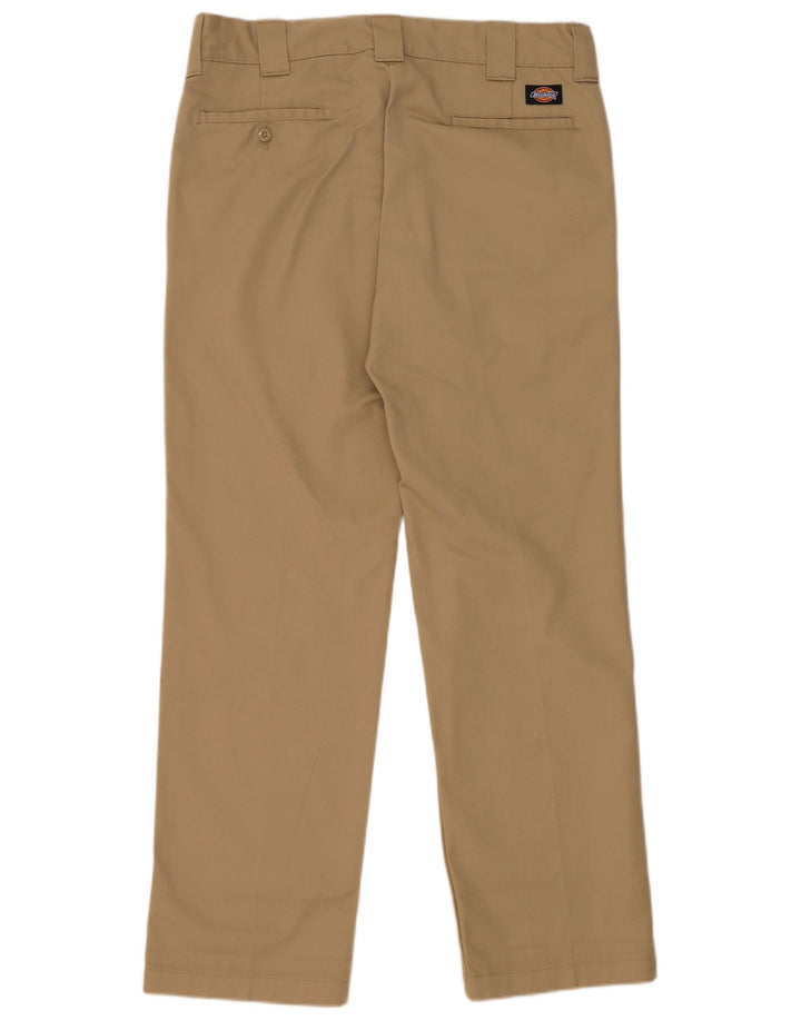 Pantaloni chino dritti da uomo Dickies W33 L32 poliestere beige