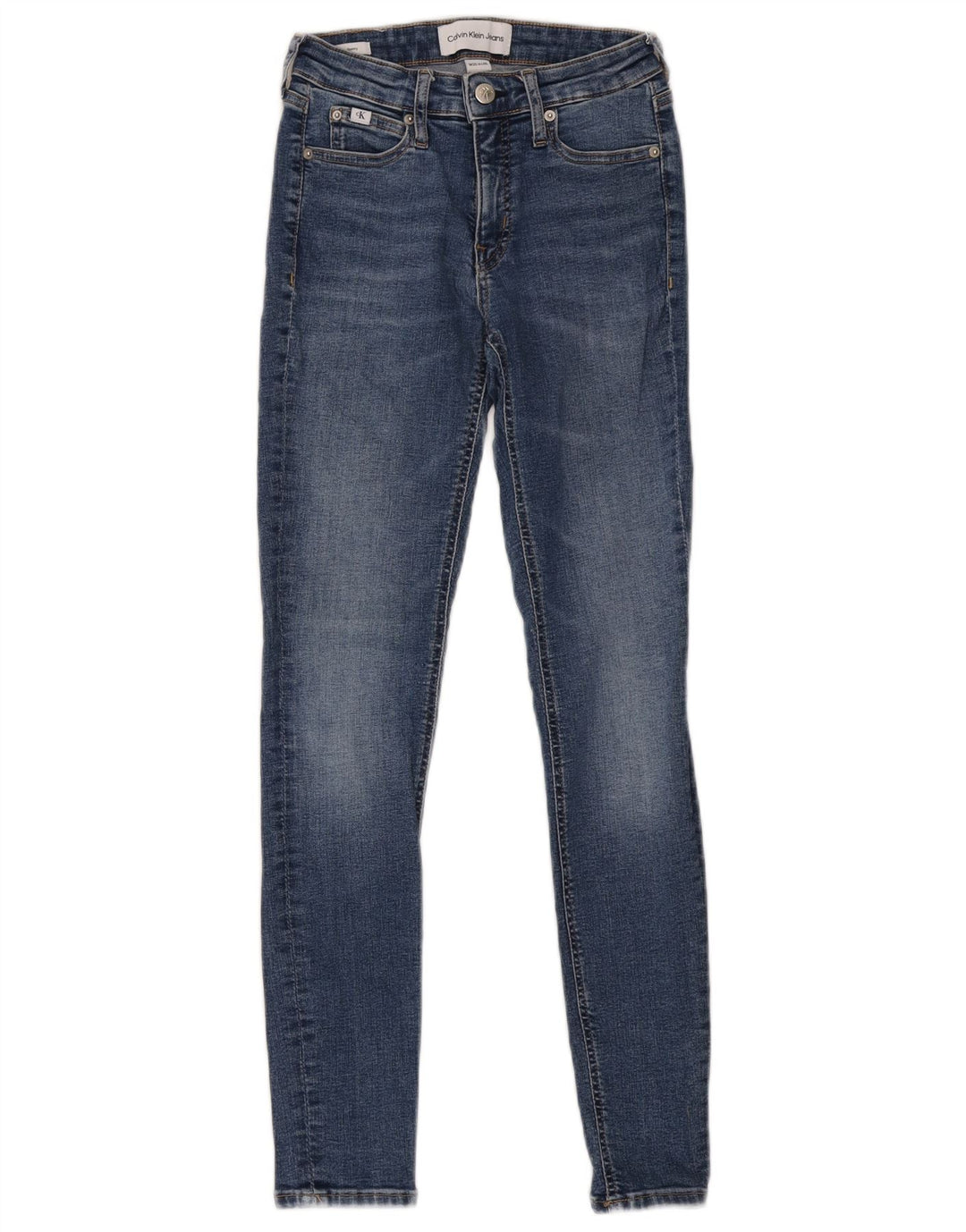 Jeans skinny da donna Calvin Klein W25 L30 Blu