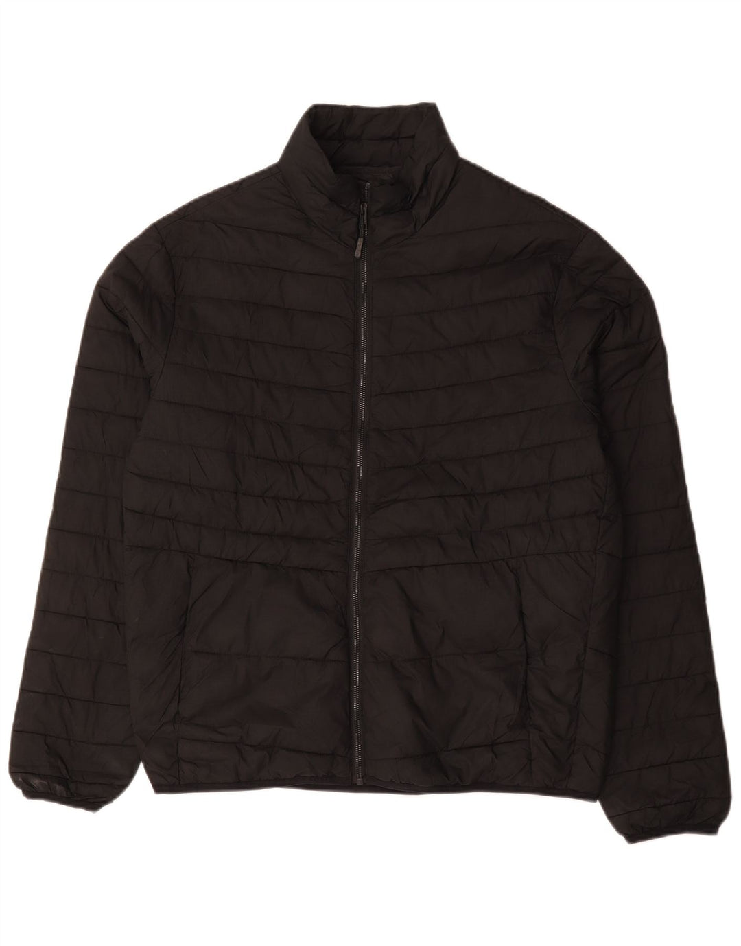 Giacca imbottita da uomo Jack & Jones UK 40 grande poliestere nero