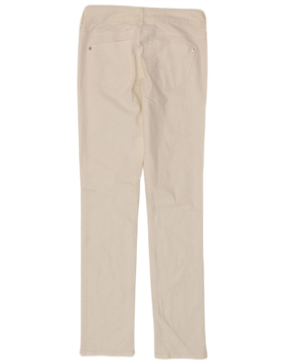 TOPSHOP Jeans slim da donna W28 L32 cotone bianco