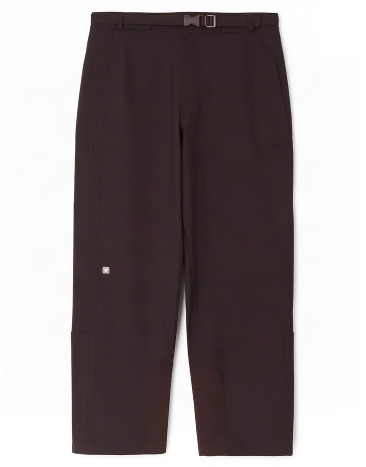 Pantaloni giacca a vento da uomo Marks & Spencer grandi W36 L31 neri in poliammide