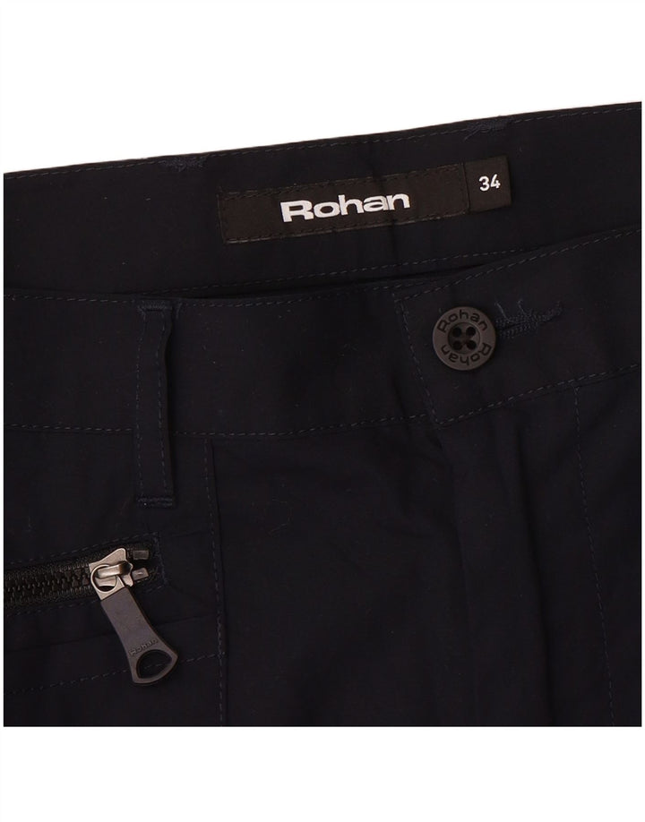Pantaloncini cargo da uomo Rohan W34 Large Blu Navy
