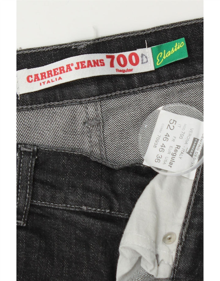 Jeans dritti da uomo Carrera 700 vestibilità regolare IT 52 XL W36 L30 Cotone grigio