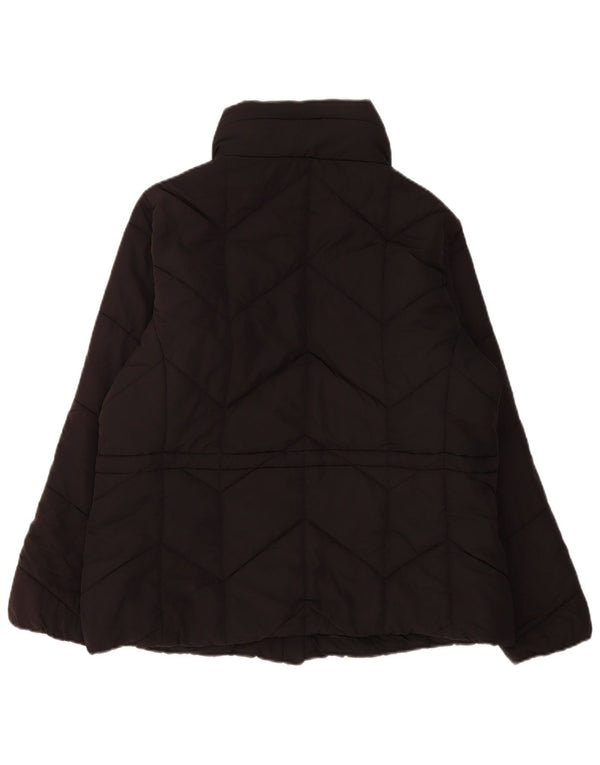 Giacca imbottita da donna Marks & Spencer UK 18 XL poliestere nero